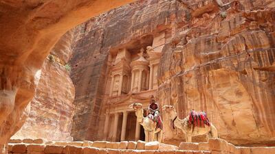 A new archeological discovery at Petra, Jordan, has stunned the world. Khalil Mazraawi / AFP