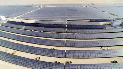 The Mohammed bin Rashid Al Maktoum solar park will provide 5,000MW of power upon completion scheduled for 2030. Courtesy Government of Dubai