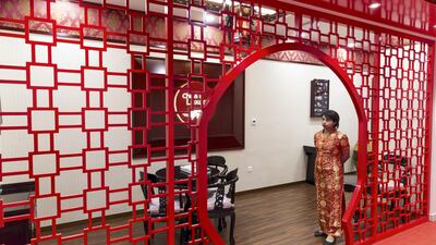 The Middle East’s first Chinese visa application centre launched on Tuesday. Navin Khianey for The National