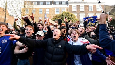 News of the ESL's demise united British fans in jubilation across the country. PA