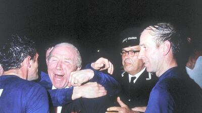 Matt Busby: Busby’s legacy at Manchester United is world renown. His first stint at Old Trafford from 1945 to 1969 included five Division One championships and a European Cup. Before Ferguson he had been the only United manager to have won successive English titles, guiding United to top spot in 1956 and again the following season. Getty Images