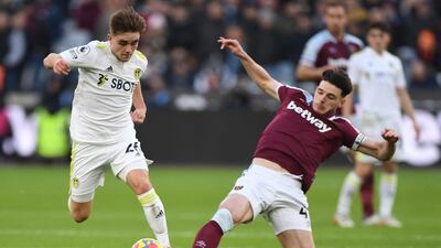 Declan Rice 7 – Very good going forward, and his passing range was superb. One pass culminated in Fornals’ equaliser to make it 2-2. Wasted a shot by hitting it over the bar in the penalty area following a misplaced pass from Ayling. AFP