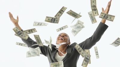 The boom in global financial wealth last year was attributed to a sharp rise in new savings and a strong stock market performance. Getty