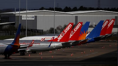 Passengers on many Jet2 flights are no longer required to wear face masks. Photo: Reuters