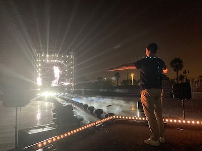 'Vibrance' by Bruno Ribeiro. Photo: Razmig Bedirian / The National