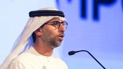UAE energy minister Suhail Al Mazrouei said US inventories outweighed geopolitical risks in impacting oil prices. Reem Mohammed/The National