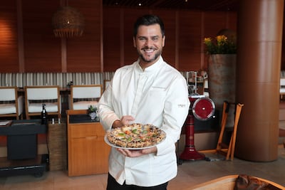 Pier Daniele Seu, celebrated Italian pizza maker and co-founder of Seu Pizza Illuminati. Pawan Singh / The National