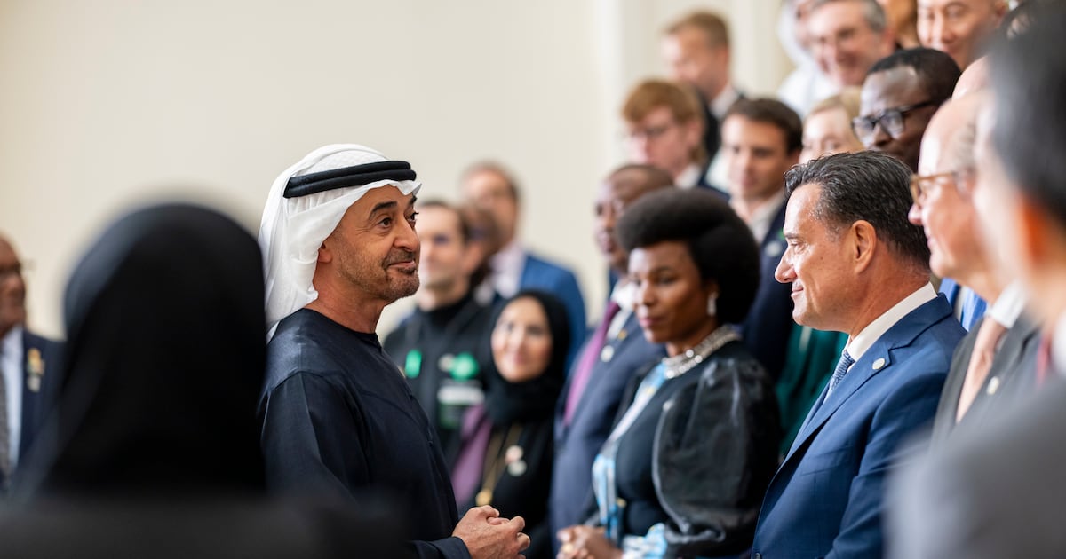 Präsident Scheich Mohammed trifft globale Gesundheitsführer beim Abu Dhabi ...