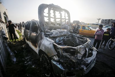 A World Central Kitchen convoy was attacked in Gaza in 2024 in one of several high-profile killings of civilians by the Israeli military. EPA