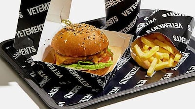 Limited to just 2,000 burgers, Vetements has created a fast food meal in collaboration with Moscow store KM20. Vetements