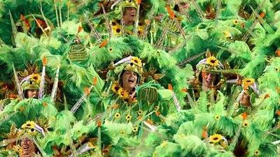 Carnival celebrations in Rio de Janeiro, Brazil. Dubai is hoping to tap the country's tourism potential along with Argentina. Martin Mejia / AP Photo
