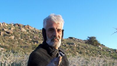 A mushroom forager in Umm Qais. Photo: Nico Dingemans