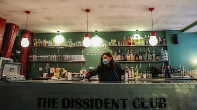 Sara Farid, 40 years old, works inside The Dissident Club which is managed by her and her husband Taha Siddiqui, in Paris, France . Taha Siddiqui, 35, and his wife Sara Farid, 40, are Pakistani refugees in France, they live in exile in Paris since February 2018 Paris, and have one son Miranshah, 7. On the morning of 10 January 2018, Pakistani military personnel carried out a failed abduction and possible assassination attempt when he was on his way to Islamabad airport for a flight to London. Siddiqui escaped during the kidnapping attempt, and the Pakistan Army subsequently accused him of speaking against the state, His so-called crime: he reports, comments and analyzes Pakistan Army and its role in the country and the region, without exercising any self-censorship, Siddiqui is an investigative journalist and opinion-writer, and has reported from South Asia and Afghanistan.
His works for many international media, Pakistani and Indian news organizations. His focus areas include civil-military affairs, terrorism, and human rights. In 2014, Siddiqui won the prestigious Prix Albert Londres (known as the French Pulitzer Prize) for his documentary on the spread of polio in Pakistan and Afghanistan. EPA