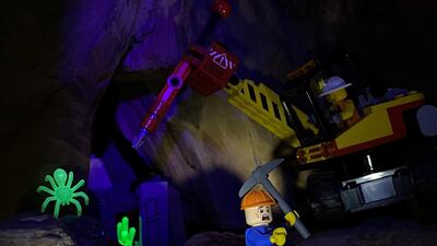 They plan to keep building sets and creating scenes to add to a Lego museum they hope to open one day. Courtesy: Ziad Salloum