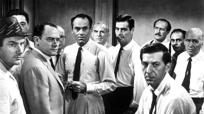 The courtroom drama '12 Angry Men'. Courtesy Metro-Goldwyn-Mayer