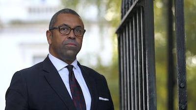 James Cleverly, UK Foreign Secretary. Reuters