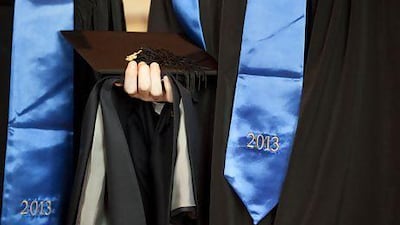 Real-world success is frequently weighed against more than good grades and classroom attendance. Silvia Razgova / The NationalSilvia Razgova / The National