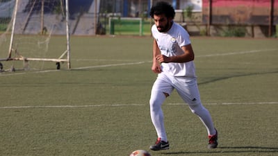 Passionate about football since his was little, Mr Ali made it onto the B team of Al Zawraa, Iraq's most decorated club. One day he hopes to live the same dream as Salah and play international football. Sabah Arar / AFP