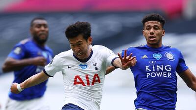 Son Heung-min - 7: Showed great pace and footwork before his shot was deflected into the net for the opening goal. Forced Schmeichel into making good save later in first half. AFP