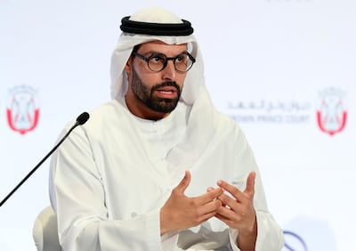 Mohamed Khalifa Al Mubarak, Chairman of the Department of Culture and Tourism - Abu Dhabi. Chris Whiteoak / The National