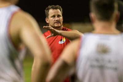 Abu Dhabi coach Winston Cowie had to resign for personal reasons. Antonie Robertson / The National