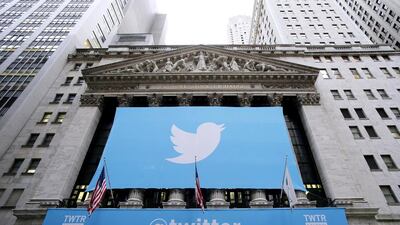 Twitter shares debuted on November 7, 2013 at the New York Stock Exchange priced at $26 a piece. Mark Lennihan / AP Photo