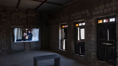 The Sheikh Khalid Bin Mohammed Palace and Farm is also hosting Michael Rakowitz's 'Return' (2004-ongoing). Photo: Danko Stjepanovic / Sharjah Art Foundation