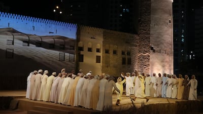 This fort, it’s everything, everything,� said Muna Al Suwaidi, 34, a festival volunteer. She coyly admitted the fort was not as large as she imagined in childhood. “I don’t want it to disappear. I want it to be here.� Delores Johnson / The Natio???
