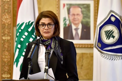 Raya A Hassan says she became a public servant 'by accident' when late Prime Minister Rafiq Hariri brought her over with a team of employees from a bank to help set up the finance ministry 1992. EPA