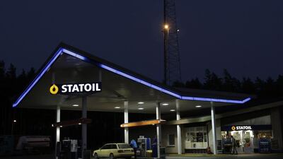 A Statoil petrol station near Saulkrasti, Norway. Statoil reported a surprise loss but says oil prices will rise. Ints Kalnins / Reuters
