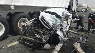 A multifaceted approach will make UAE roads safer, but can art play a part in this? Courtesy Dubai Police