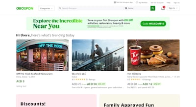 Groupon offers deals on everything from meals and massages to mainstream attractions