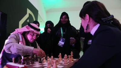 The Fide vice president Israel Gelfer said Saudi Arabia has disregarded a request by seven Israeli players to participate in the world championship taking place from Tuesday until December 30. Salah Malkawi / Getty Images