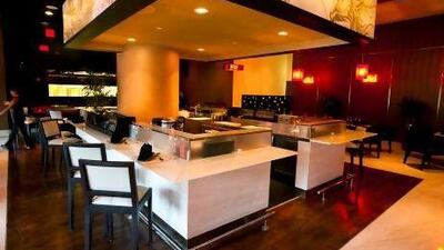 Toshi at Grand Millennium Al Wahda Hotel, Abu Dhabi. The restaurant opened in November. Andrew Henderson / The National