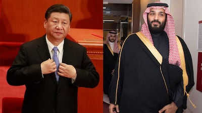 Chinese President Xi Jinping was ranked first in the Forbes' most powerful list this year while Crown Prince Mohammed bin Salman was eighth. EPA/ AP
