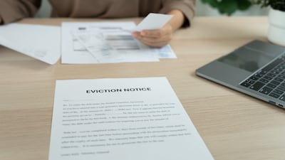 A landlord who intends to sell their property or use it personally should send the tenant a 12-month eviction notice through notary public or registered mail. Getty Images
