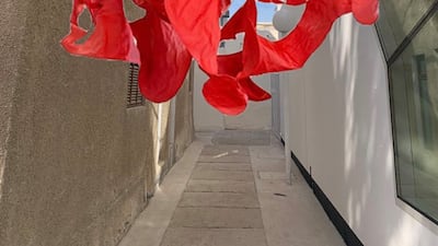 The launch of the 'Hanging Sculpture' by artist Khalid Farhan will take place on March 21, the final of a series of sculptures created to celebrate the 20th anniversary of the founding of the Shaikh Ebrahim bin Mohammed Al Khalifa Centre for Culture and Research.