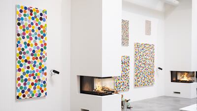 Hirst said: "I've never know really what the message is and I think as an artist you're asking a question disguised as an answer". Getty Images