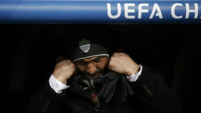 Roma coach Luciano Spalletti before the match. Susana Vera / Reuters