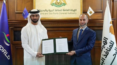 The agreement between DP World and the Syrian government is aimed at strengthening port infrastructure and logistics services in the war-torn country. Photo: Sana