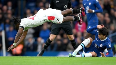 Joao Felix - 5 Starting in the No 9 position, was less involved in build-up play and he cut a frustrated figure. EPA