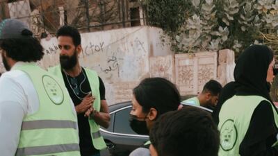 Volunteers deliver the boxes door to door in some of Jeddah's less privileged neighbourhoods.