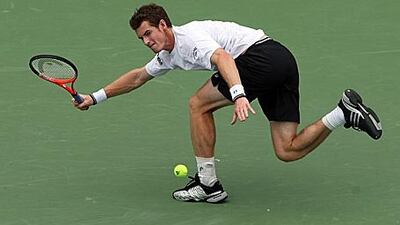 Andy Murray has been handed a tough draw, with a possible clash against the gigantic Croatian Ivo Karlovic in the third round followed by a match with the dangerous Stanislas Wawrinka in the last 16.