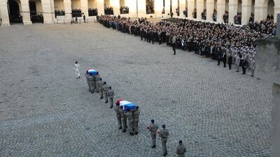 The soldiers died in an accident during the Barkhane operation against terrorists in the Sahel region. AFP
