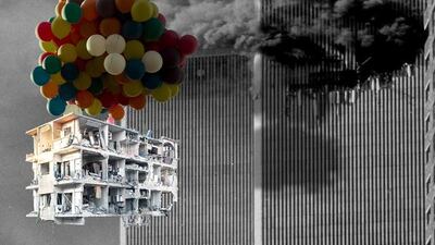 From Tammam Azzam’s Bon Voyage series (Courtesy: Tammam Azzam and Ayyam Gallery)