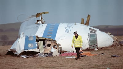 The cockpit of the Pan Am plane that exploded over Lockerbie on December 21, 1988. AFP