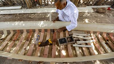 Five years ago, Mr Salim set out to find Iraq's last meshhouf makers, locating them in Huweir on the edge of the Mesopotamian Marshes