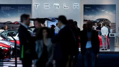 Tesla shares have more than doubled since October last year, when they were trading at $254. AFP