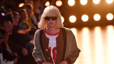 The show was also livestreamed with clips of swooping drones and Renaissance castles. AFP