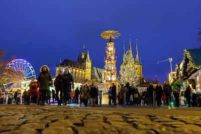 Retailers say Christmas shopping in Germany has been flat as consumers squirrel away money. AFP